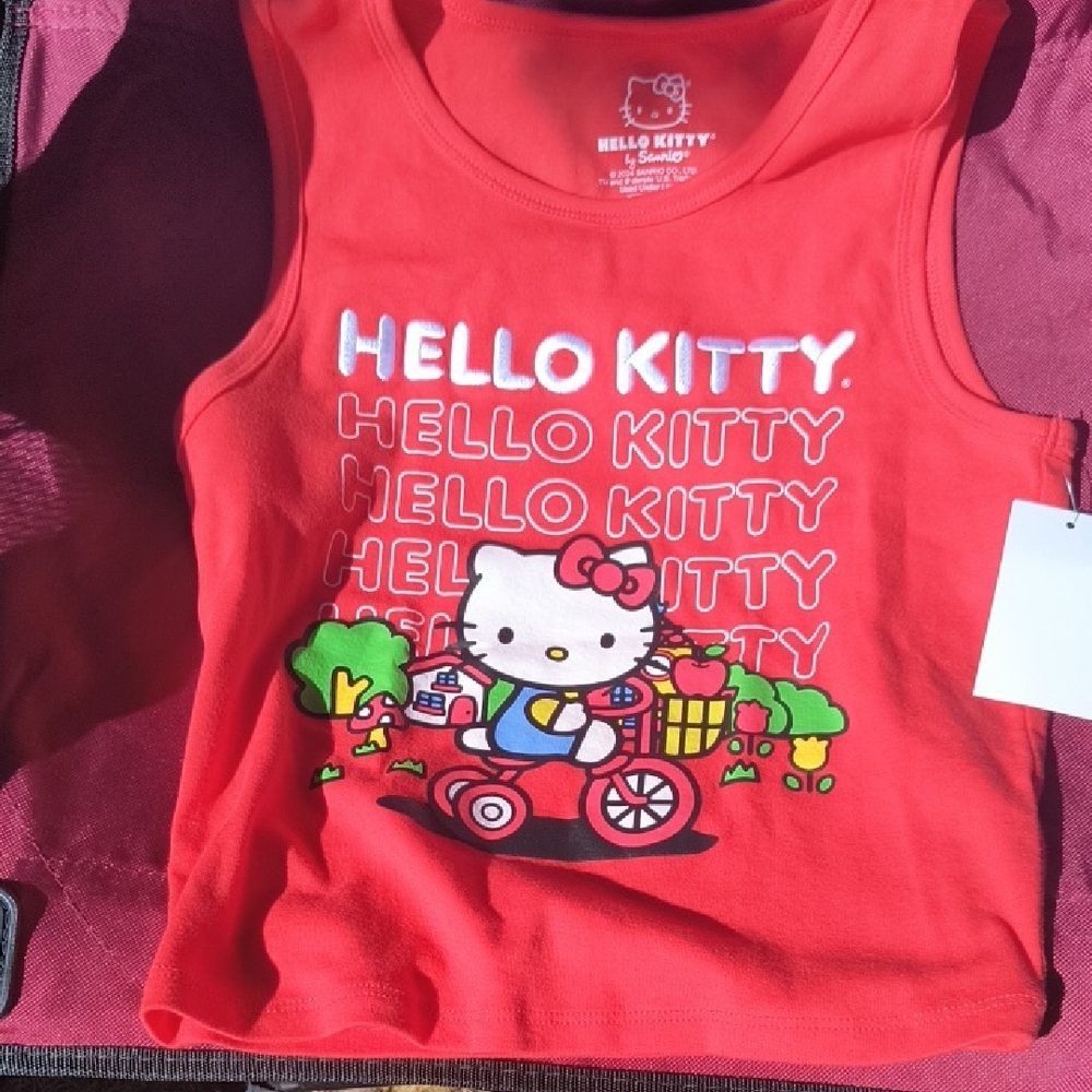 Hello Kitty Red Tank Top for Kids